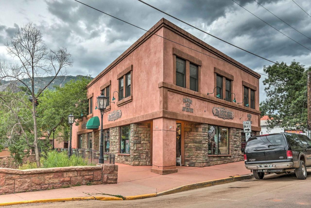 Downtown Manitou Springs Home Tranquil Creek View Exterior foto